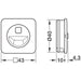 Häfele Connect Mesh motion detector Modular - 5 12V