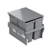 3 Pail Euro Cargo Waste Bin ST45