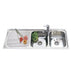 Double Bowl Sink Drainer | LH & RH.