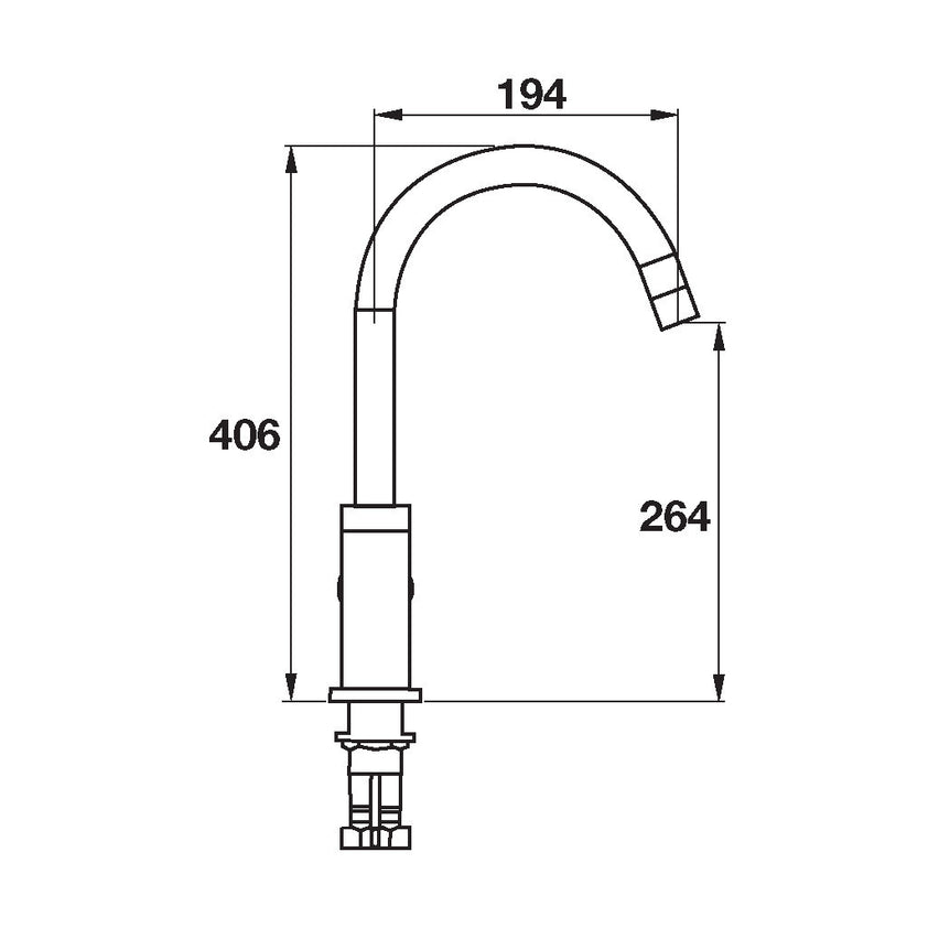 Mixer Tap Gooseneck – HAFELE HOME